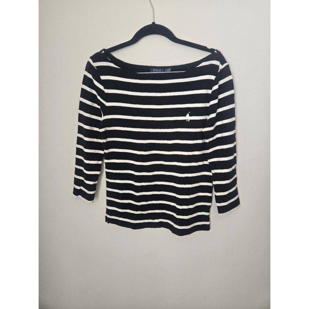 Polo Ralph Lauren Striped Women's Long Sleeve Shirt. Size M
